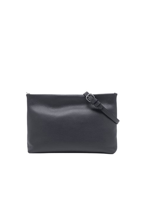 Pochette da donna in pelle martellata, con tracolla removibile, colore navy GIANNI CHIARINI | 8265COMMGRNEM0208